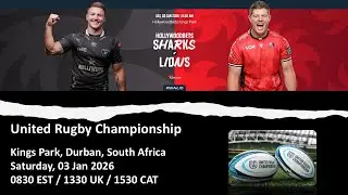 Sharks vs Lions | United Rugby Championship | LIVE Reaction Game Commentary | 03 Jan 2026