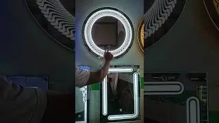 led light Touch mirror #beelight18 #sensormirror #ledmirror