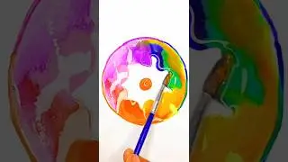Easy Small Painting Ideas | Satisfying Color Mixing & Creative Art for Relaxation #zarmeenasmeerart