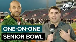 A Typical Day for All Stars at the Senior Bowl | Eagles One-On-One