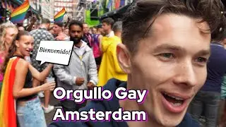 Así es el Pride de Ámsterdam 🇳🇱 | El Orgullo sobre los canales 🛶
