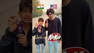 KitKat🍫 против Cadbury🍬 | #шорты #kitkat #cadbury #сравнение #обзор #индия #иностранный