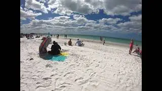 Siesta Key Beach walking tour Spring Break 2021