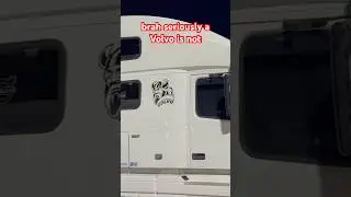 White Volvo Mafia At Pilot !!! #trucking