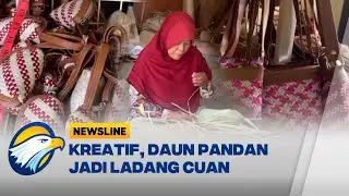 Kreasi Anyaman Daun Pandan dari Ibu Rumah Tangga di Kebumen - [Newsline]