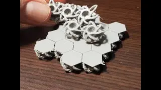 TPU Printed NASA Hex Chainmail Overview