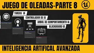 PARTE 8 &ndash; IA Profesional: Behavior Tree + Blackboard + AI Controller en UE5! 🧠⚙️