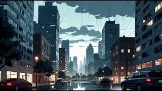 RELAXING MUSIC LoFi Music, SLEEP AMBIENT, RAINY SOUNDS, MUSIC FOR WORKING AND REALAXING.