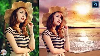 Photoshop CC Tutorial - Beautiful Fantasy Sunset Effects