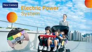 Upgrade Multi-passenger Stroller with Electric Power System