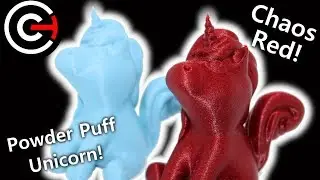 3D Printed Unicorn - Using Our Custom Proto-Pasta Filament!