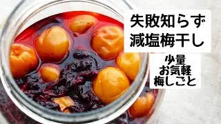 失敗知らずの減塩梅干しの作り方