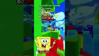 Ne R&Eacute;P&Egrave;TE PAS bob leponge 😱. SINON te &Eacute;limin&eacute; ❌