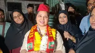 Samajwadi Party Unveils Zara Khan as Candidate for Ward 61, Andheri West