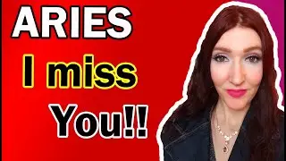 ARIES URGENT MESSAGES!! DO THEY MISS YOU ARIES!!! JULY TAROT READING