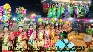 #Halda sports bundhi gali & ho susun 26/January/2026//rairangpur black mayurbhanja//
