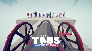 Gatling Gun VS Shields  | TABS