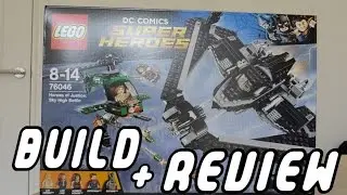Lego Set #76046 | Heroes of Justice: Sky High Battle | Build and Review