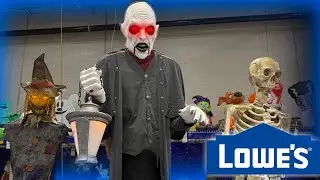 LOWES HALLOWEEN 2025 SETUP - IN STORE TOUR