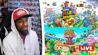 🔴 LIVE | Super Mario 3D World &ndash; All Stars & Stamps World 4 #supermario3dworld #live