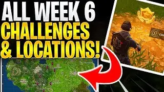 *EASY* ALL WEEK 6 CHALLENGES! SUMMIT DIFFERENT MOUNTAINS PEAKS! (Fortnite Battle Royale Gameplay)