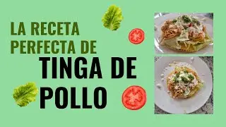 Receta saludable de TINGA DE POLLO