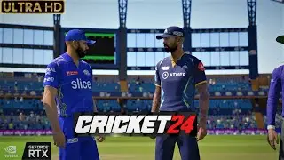 Cricket 24 | RTX 2050 | Ультрареалистичный игровой процесс. Максимальные настройки графики (динам...