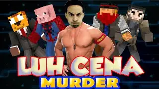LUH CENA EL ASESINO | MURDER MINECRAFT | Con Sara, Luh, Exo y Gona