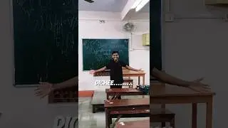 class room এ ততক্ষণ থাকব যতক্ষণ না কেউ বের করে দিচ্ছে।#Classroom#JustSitting#BackBencher