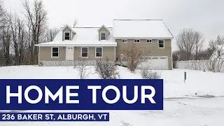 Vermont Home Tour: Year-round 4 Bedroom Home In Alburgh, VT | Lake Champlain Islands of Vermont