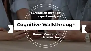 Evaluation through Expert Analysis | Cognitive Walkthrough in Urdu/Hindi