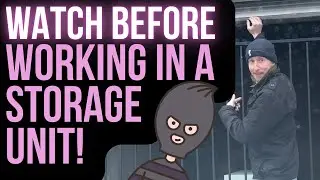 Storage Units You Can Work In // Furniture Flipping Business