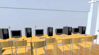 Sala de curs 3D - Facultatea de inginerie Sibiu
