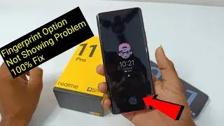 Realme 11 Pro 5G Fingerprint Not Working Problem | Realme 11 Pro fingerprint Option not showing