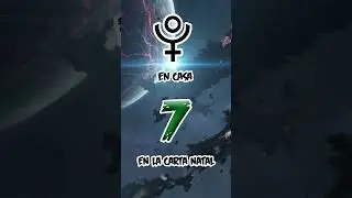 PLUTON EN LA CASA 7 EN LA CARTA NATAL #cartanatal #cartaastral #casa7