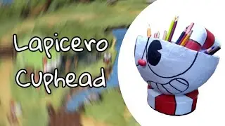 🔴Como hacer un lapicero de Cuphead🔴 #arte #manualidades  #cuphead #diy #videojuegos #nintendo