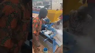 Extract high-quality Palm Kernel Oil Expeller #fabricatorwelder #palmkerneloil #Expeller #agro