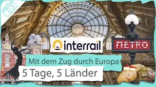 Mit dem Zug durch Europa - Amsterdam, Br&uuml;ssel, Paris, Mailand (Interrail) #reisevlog #zugreise