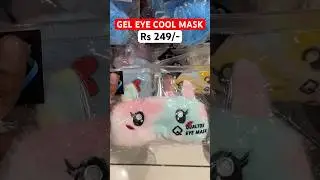GEL EYE COOL MASK in Daiso #gel #eye #cool #mask #daiso #trending #viral #shorts
