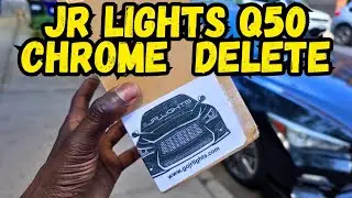 Q50 chrome handle delete JR lights