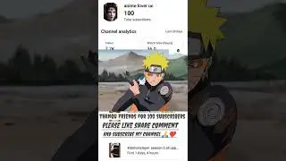 thanqu for 💯 subscribers