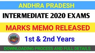 AP INTER 2020 EXAMS MARKS MEMO RELEASED || HOW TO DOWNLOAD AP INTER MARKS MEMO 2020 || BIEAP ||