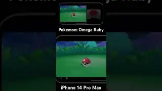 Pokemon: Omega Ruby - iPhone 14 Pro Max, iOS 3DS Emulator (Manic Emu v1.4.2)