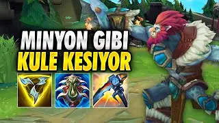Minyon Keser Gibi Kule Parçalayan TRUNDLE Buildi ( TEK TAŞIYOR )
