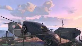 Grand Theft Auto V chilliad blacklight on map
