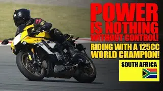 The Day I rode with a 125CC World Champion in South Africa!