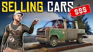 Running a CAR SHOP for PROFIT - Rust Shop Roleplay