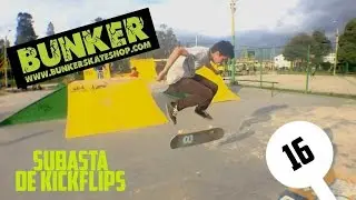 Bunker Skateshop - Subasta de Kickflips | Camilo Posada