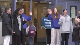 Fairbanks students flock back to schools with spirit