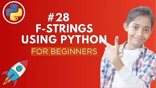 F-strings in Python | Python Tutorial - Day #28